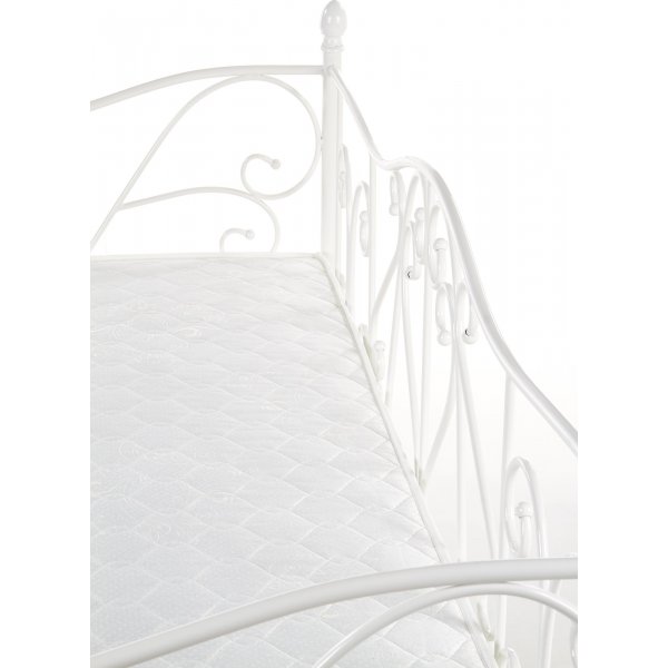 Cadre de lit Bahia blanc 90x200 cm Cadre de lit Bahia blanc 90x200 cm