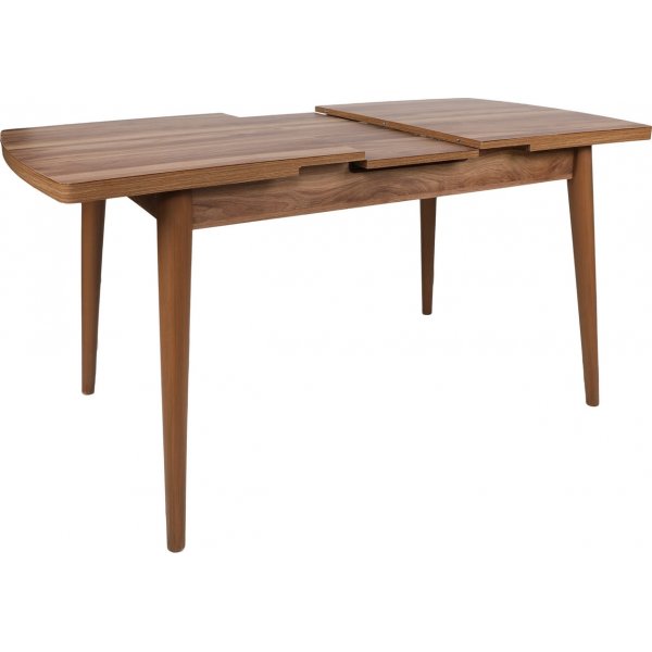 Table  manger Vinci 130-160 cm - Noyer