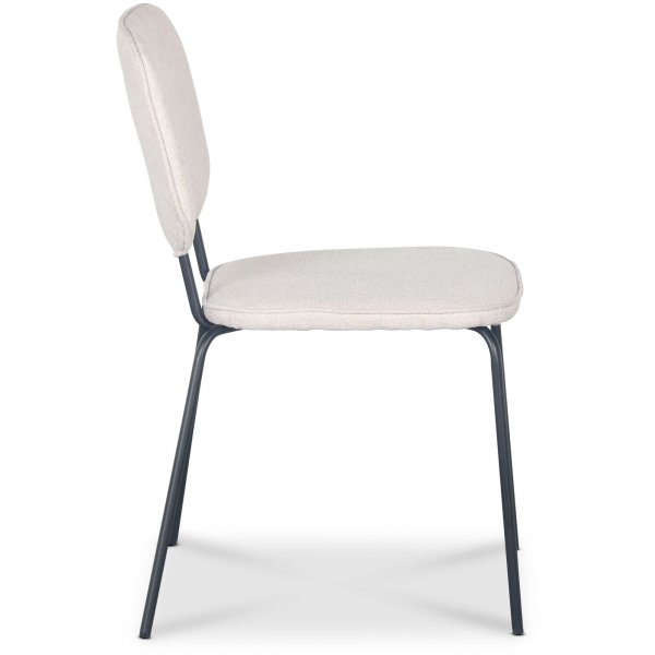 Lokrume matgrupp 120 cm bord i ljust tr� + 4 st Lokrume beige stolar