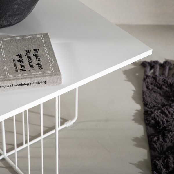 Dayton salontafel 60 x 60 cm - Wit Dayton salontafel 60 x 60 cm - Wit