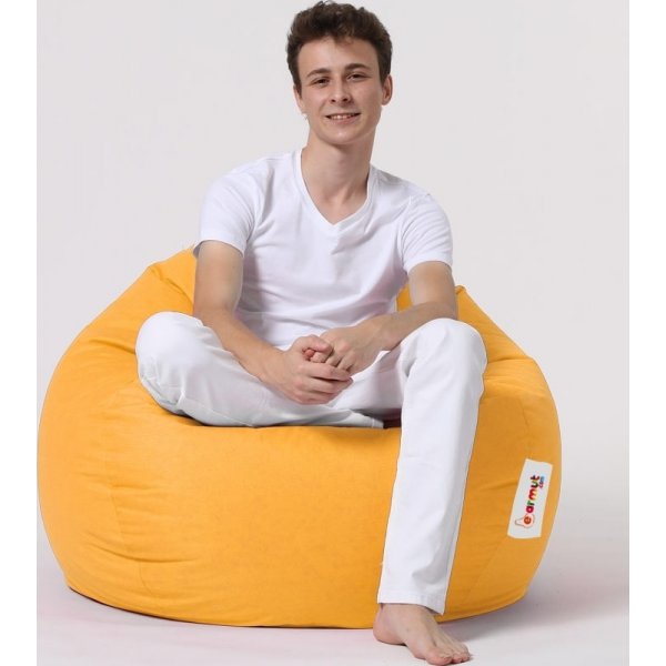 Premium Zitzak - Geel Premium Zitzak - Geel