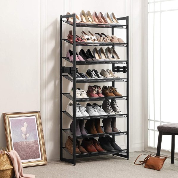 Sibel skohylla 74 x 104 cm - Svart Sibel skohylla 74 x 104 cm - Svart