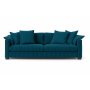Soffa Entrance Lounge XL 286 cm - Mrk turkos