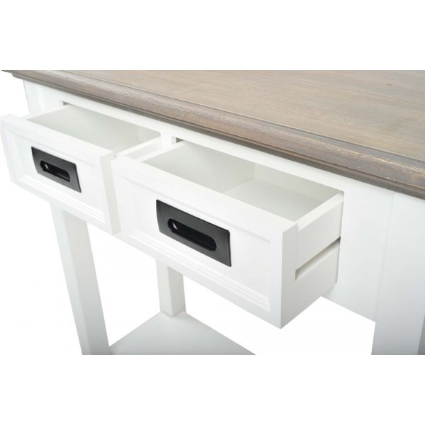 Console vintage avec tiroirs - 76 cm Console vintage avec tiroirs - 76 cm