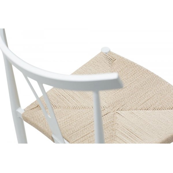 Alfa stol - Vit / rotting Alfa stol - Vit / rotting