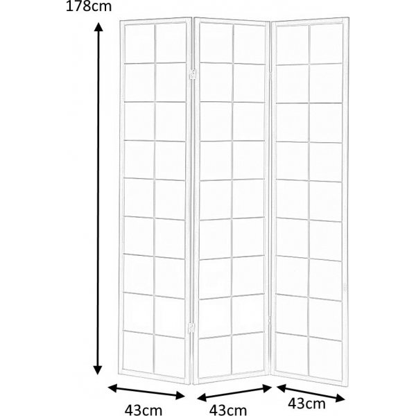 Roomdivider Boel - Wengé Roomdivider Boel - Wengé