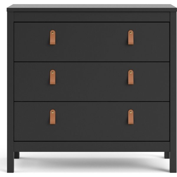 Madrid dressoir met 3 laden - Zwart Madrid dressoir met 3 laden - Zwart