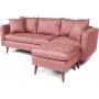 Sofia divan bank rechts - Roze