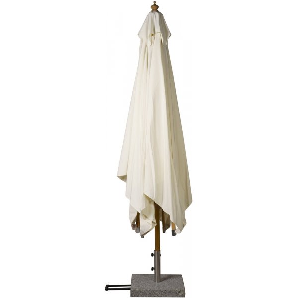 Naxos parasoll 300 x 300 cm - Natur/Vit Naxos parasoll 300 x 300 cm - Natur/Vit