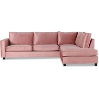Brandy Loungesoffa öppetavslut höger - Dusty pink (Sammet) Brandy Loungesoffa öppetavslut höger - Dusty pink (Sammet)