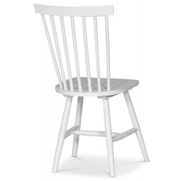 Pinnstol vit - Karl + Mbeltassar