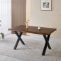 Agnes matbord 150x90 cm - smoked oak foliering Agnes matbord 150x90 cm - smoked oak foliering