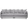 Gotland 4-sits svngd soffa 301 cm - Oxford ljusgr