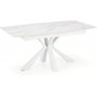 Ontario eettafel 160-200 x 89 cm - Wit