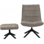Blizzard ftlj med fotpall - Beige