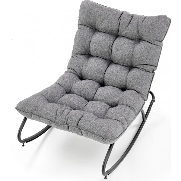 Fauteuil à bascule Gatto - Gris Fauteuil à bascule Gatto - Gris