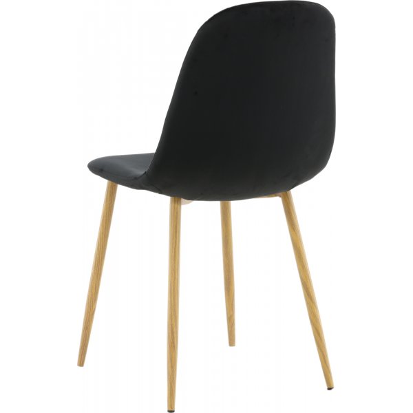 Bridge matstol - Svart/ljus valnöt Bridge matstol - Svart/ljus valnöt