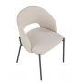 Stol beige med svarta ben - Cadeira + M�beltassar