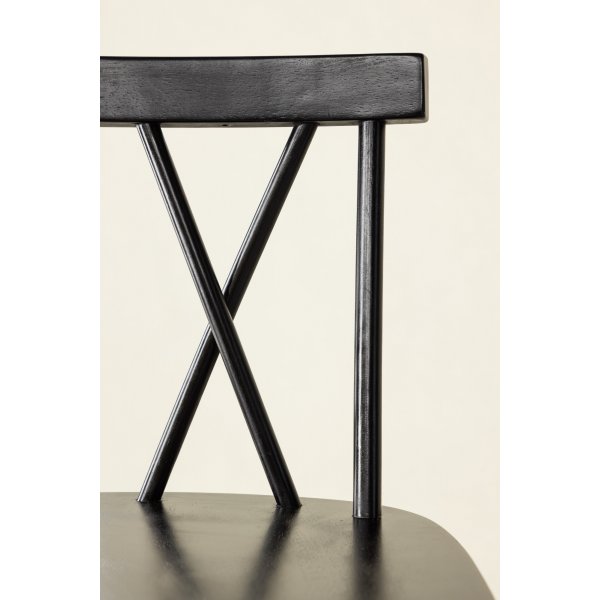 Tabouret de bar Mollstrm - Noir