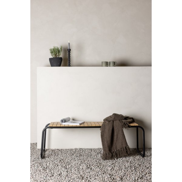 Holmbeck sittbänk - Svart/Natur Holmbeck sittbänk - Svart/Natur