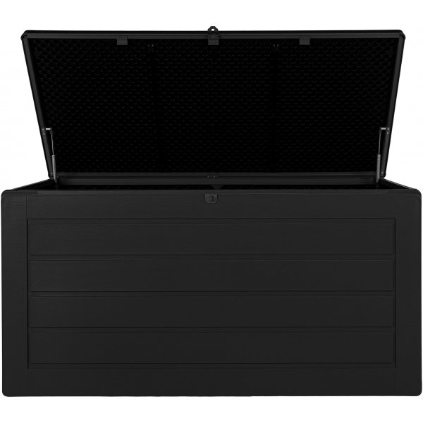 Dubrovnik kussenbox 146,5 x 61 cm 490 liter - Zwart kunststof