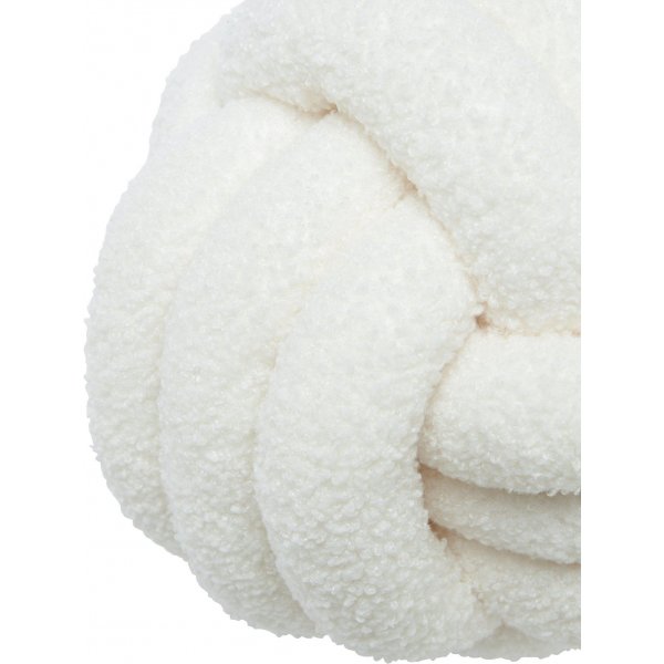 Coussin décoratif boule D22 cm - Blanc cassé Coussin décoratif boule D22 cm - Blanc cassé