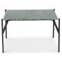 Accent soffbord 75 - Grn marmor / Svart