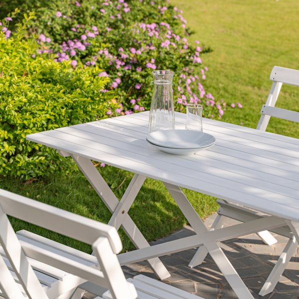 Chaise Knohult - Blanc + Détachant pour meubles Chaise Knohult - Blanc + Détachant pour meubles