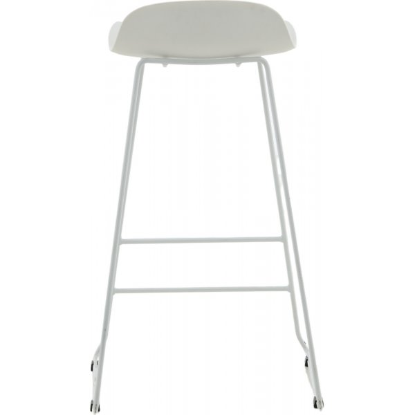 Tabouret de bar Cool - Plastique blanc Tabouret de bar Cool - Plastique blanc