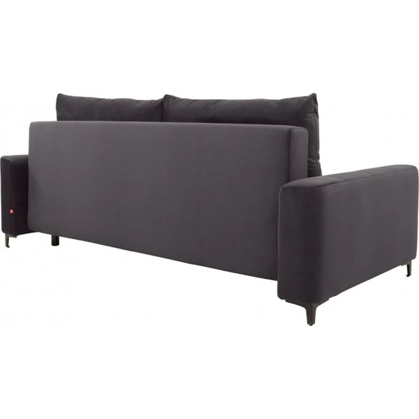 Canapé-lit 3 places Kamari - Anthracite Canapé-lit 3 places Kamari - Anthracite