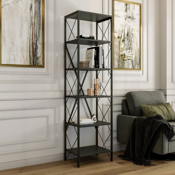 Bibliothque Catal - Anthracite/noir