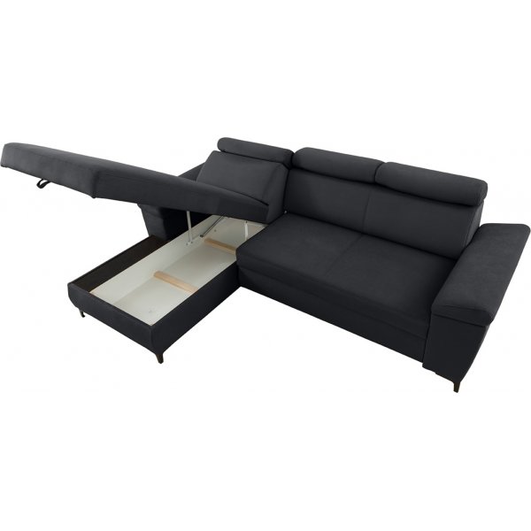 Santi slaapbank links - Grijs