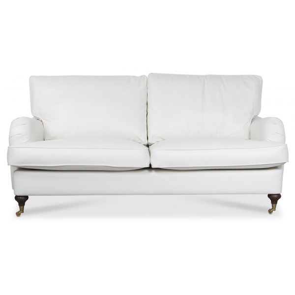 Howard Watford deluxe 3-sits soffa - Vit PU