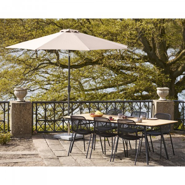 Branson utematstol - Svart