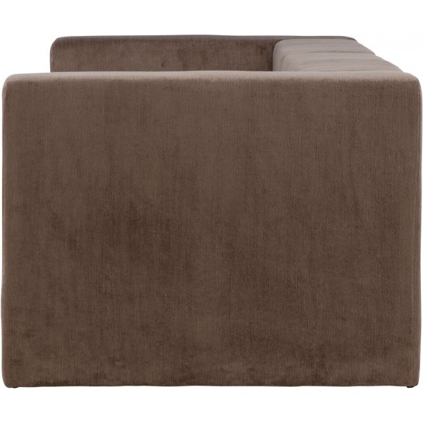 Lumi 3-sits soffa - Brun linne Lumi 3-sits soffa - Brun linne