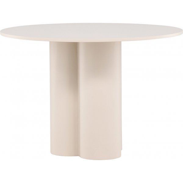 Matbord Ø110 cm beige - Olivia Matbord Ø110 cm beige - Olivia