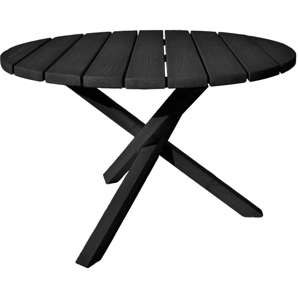 Table d'extérieur ronde noire Scottsdale Ø112 cm Table d'extérieur ronde noire Scottsdale Ø112 cm