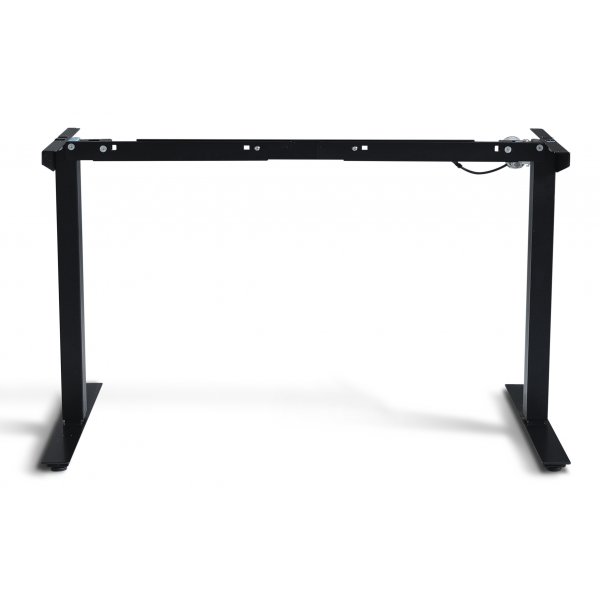 Base de bureau noire rglable lectriquement