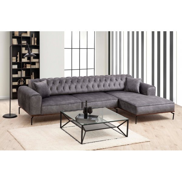 Siesta divansoffa - Antracit