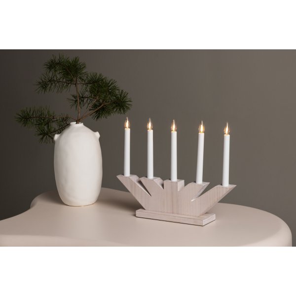 Lampe de table Verbier - Blanchi  la chaux