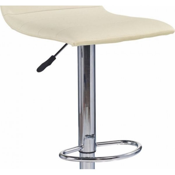 Tabouret de bar Mattie - Blanc crème Tabouret de bar Mattie - Blanc crème