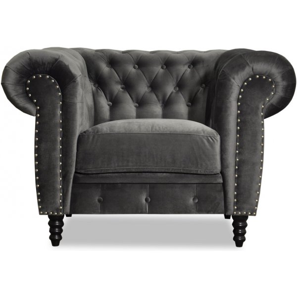 Ashford chesterfield ftlj - Mrkgr sammet