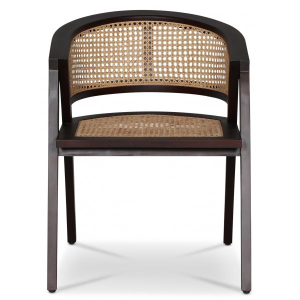 Siknäs karmstol - Brun mahogny/rotting Siknäs karmstol - Brun mahogny/rotting