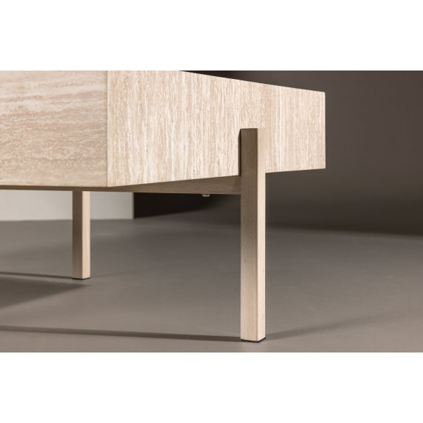 Vadholmen soffbord 130 x 76 cm - Whitewash