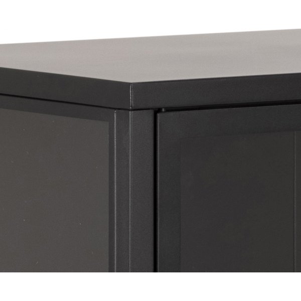 Newcastle vitrinekast - Zwart