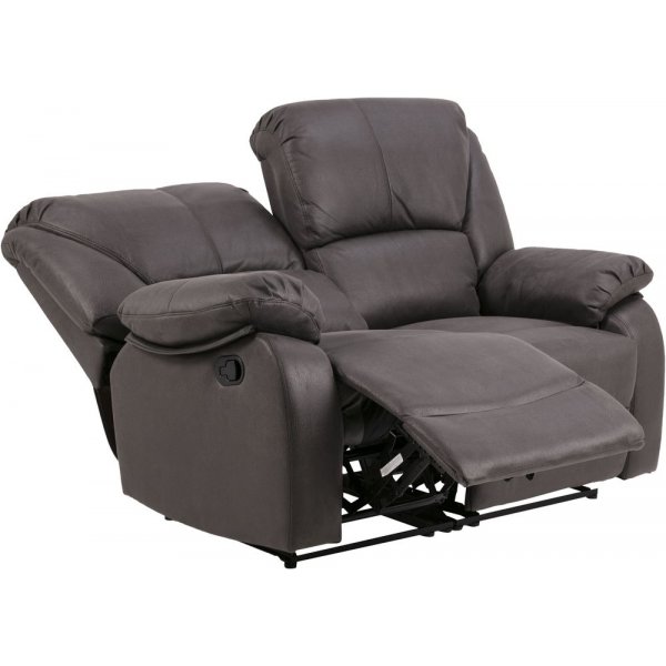 Helsinki Manuell 2-sits reclinersoffa - Grå Helsinki Manuell 2-sits reclinersoffa - Grå