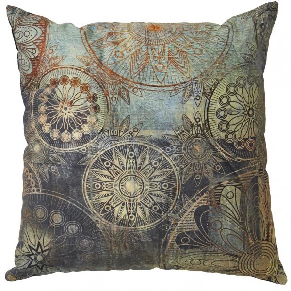Mystiq kudde 50x50 cm - Grn/Guld