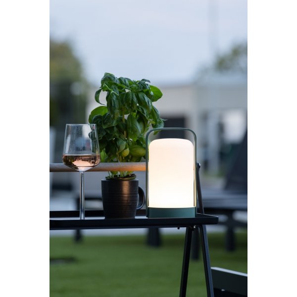Lampe de table Fern - Vert/Blanc Lampe de table Fern - Vert/Blanc