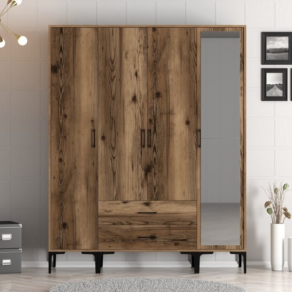 Armoire Kumsal 16 Noyer