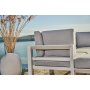Nimes utegrupp aluminium - Vit/gr
